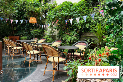 Le Potager, Roch Hotel & Spa - Terrasse patio verdoyant