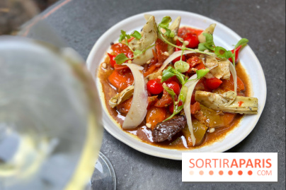 Le Potager, Roch Hotel & Spa - Poivrons et artichauts marinés