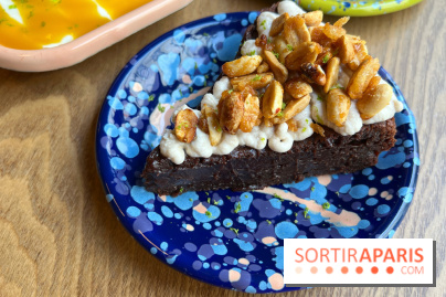 Restaurant Oté - Fondant chocolat, crème dakatine