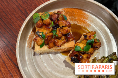 Trâm 130 - Ris de veau laqué sauce charsiu