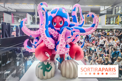 Les homards de l'artiste pop Philip Colbert envahissent la Station F pour une expo gratuite insolite - IMG20240708164351