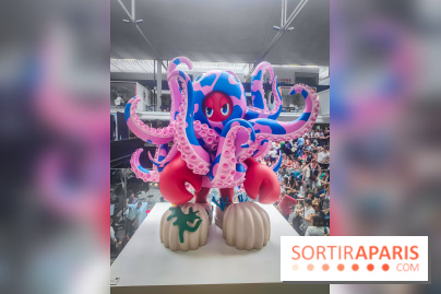 Les homards de l'artiste pop Philip Colbert envahissent la Station F pour une expo gratuite insolite - IMG20240708164347