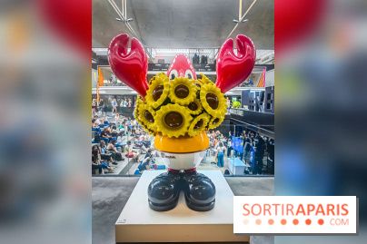 Les homards de l'artiste pop Philip Colbert envahissent la Station F pour une expo gratuite insolite - IMG20240708164543