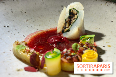 ERH - Turbot, betterave, radis fumé