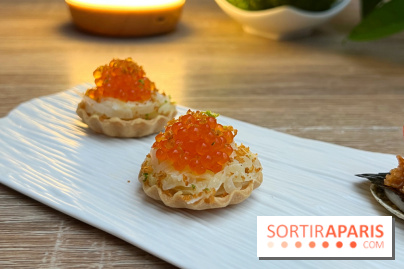 ERH - Oeuf de truite, poutargue, poireaux