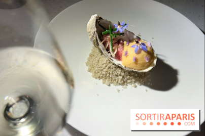 ERH - Huitre poché, wagyu shabu shabu