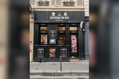 No Scrum No Win Godot Paris 9ème - restaurant bar sportif no scrum no win paris 9 facade