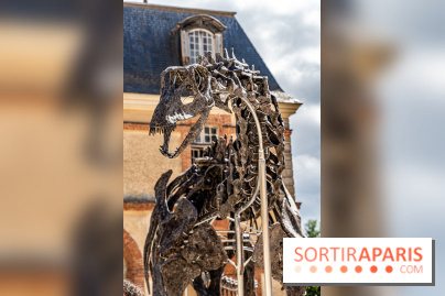 Un dinosaure géant au Château de Dampierre - Jurassique au Château de Dampierre -  A7C8893