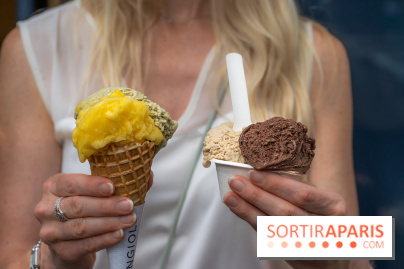 Angiolo, le glacier de Saint-Germain-des-Près - les photos -  pot et cornet