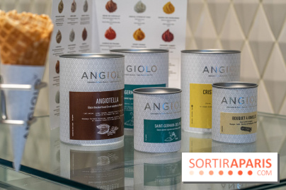 Angiolo, le glacier de Saint-Germain-des-Près - les photos -  pots de glaces