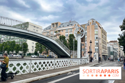 Pont levant rue de Crimée