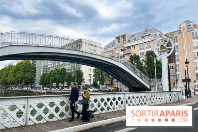 Pont levant rue de Crimée