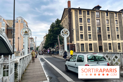 Pont levant rue de Crimée