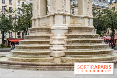 La Fontaine des Innocents restaurée à Paris -  A7C8550