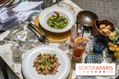 La terrasse cachée du Burgundy pour déjeuner au soleil dans le 8e -  A7C8486