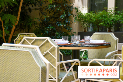 Comestibles comptoir gourmand et terrasse confidentielle par Paul Pairet à l'Hôtel de Crillon