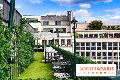 Le Marta, le bar à cocktails perché sur le rooftop de l'Hôtel Barrière Fouquet's Paris tout l'été