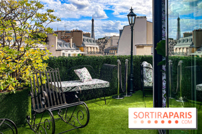 Le Marta, le bar à cocktails perché sur le rooftop de l'Hôtel Barrière Fouquet's Paris tout l'été