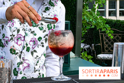 Le Marta, le bar à cocktails perché sur le rooftop de l'Hôtel Barrière Fouquet's Paris tout l'été