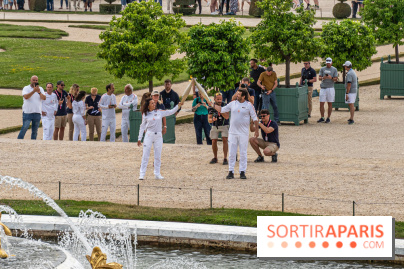 JO Paris 2024 : Les porteurs et relais de la flamme à Versailles -  Patrick Bruel