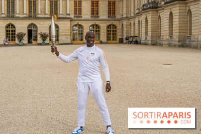 JO Paris 2024 : Les porteurs et relais de la flamme à Versailles -  Steve Toussaint