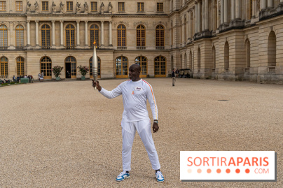 JO Paris 2024 : Les porteurs et relais de la flamme à Versailles -  Steve Toussaint