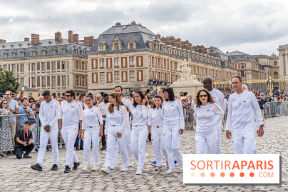 JO Paris 2024 : Les porteurs et relais de la flamme à Versailles