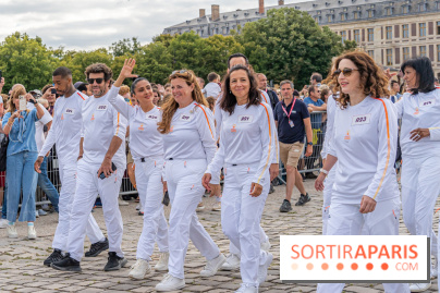 JO Paris 2024 : Les porteurs et relais de la flamme à Versailles