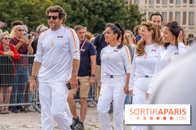 JO Paris 2024 : Les porteurs et relais de la flamme à Versailles