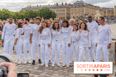 JO Paris 2024 : Les porteurs et relais de la flamme à Versailles -