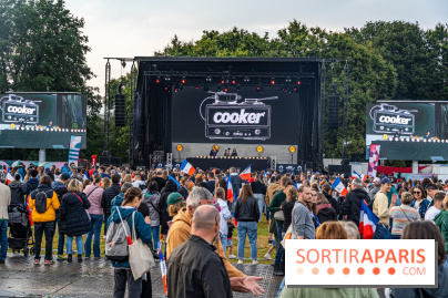 La Fan zone de Saint-Quentin en Yveli!nes, soirée Ofenbach et drones -  A7C0340