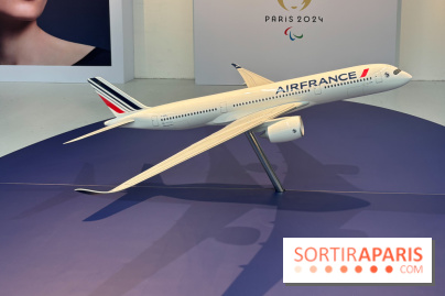 Restaurant Air France  - maquette d'avion Air France 