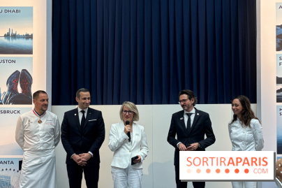 Restaurant Air France  - Présentation d'Air France et des chefs 