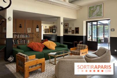 Le Barn Hotel  - l'espace commun 