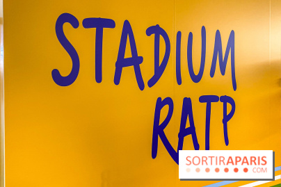 JO de Paris 2024 : animations sportives Stadium RATP à la station Auber - IMG 9266