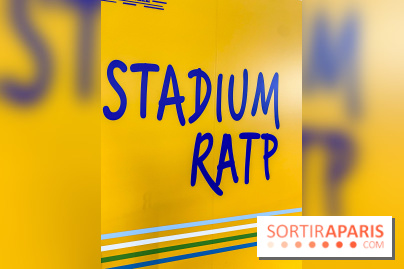 JO de Paris 2024 : animations sportives Stadium RATP à la station Auber - IMG 9267