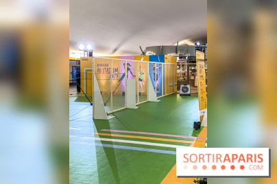 JO de Paris 2024 : animations sportives Stadium RATP à la station Auber - IMG 9269