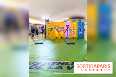 JO de Paris 2024 : animations sportives Stadium RATP à la station Auber
