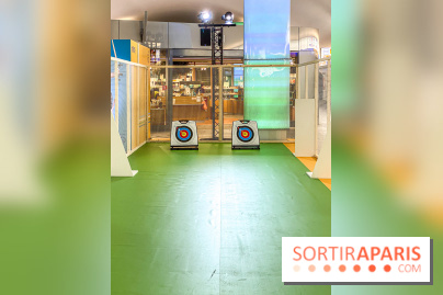 JO de Paris 2024 : animations sportives Stadium RATP à la station Auber - IMG 9277