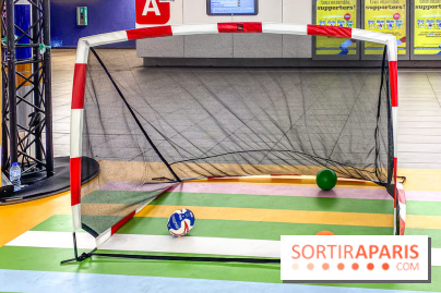 JO de Paris 2024 : animations sportives Stadium RATP à la station Auber - IMG 9300