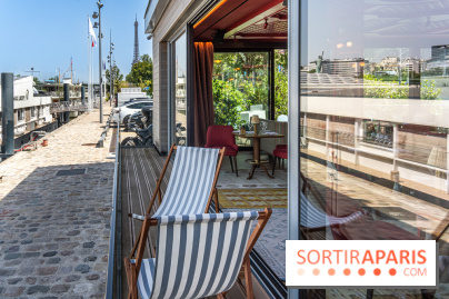 La Plage Parisienne, restaurant et terrasse en bord de Seine Quai de Javel