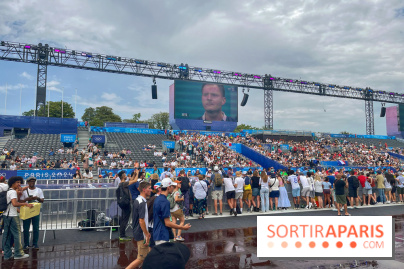 Parc des Champions - écran géant