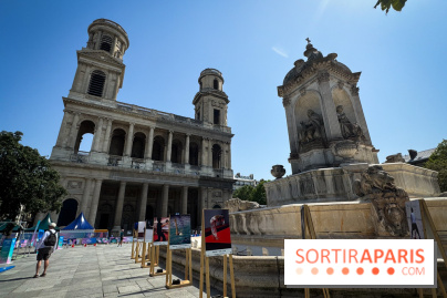JO Paris 2024 : Fan zone Saint-Sulpice