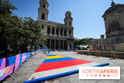 JO Paris 2024 : Fan zone Saint-Sulpice