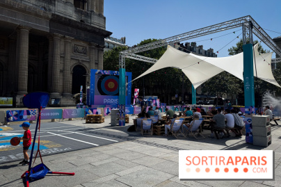 JO Paris 2024 : Fan zone Saint-Sulpice