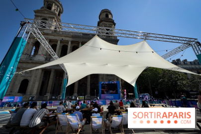 JO Paris 2024 : Fan zone Saint-Sulpice