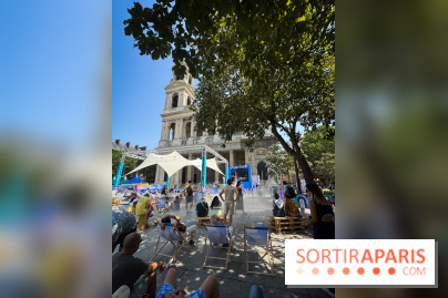 JO Paris 2024 : Fan zone Saint-Sulpice