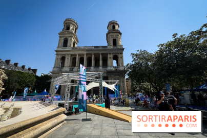 JO Paris 2024 : Fan zone Saint-Sulpice