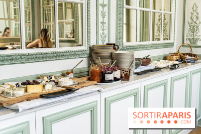 Le brunch à volonté exceptionnel de la Maison du Val à Saint-Germain-en-Laye dans les Yvelines - 78  -  buffet fromages 