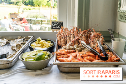 Le brunch à volonté exceptionnel de la Maison du Val à Saint-Germain-en-Laye dans les Yvelines - 78  -  crustacés